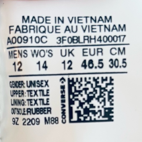 CONVERSE BOOTS CHUCK TAYLOR ALL STAR LUGGED 2.0 CC X-HI KHAKI / BONE MEN’S 12 - Picture 2 of 12